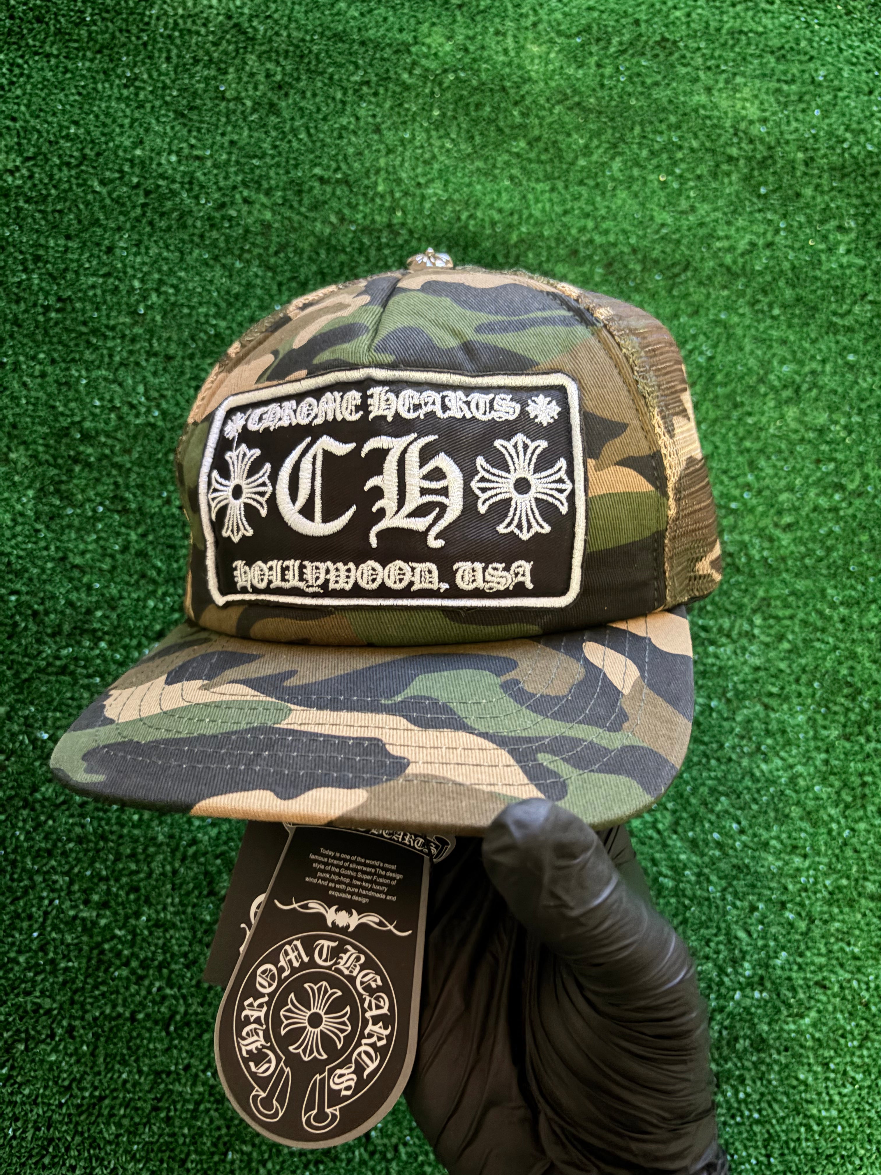 Chrome hearts camuflaje malla