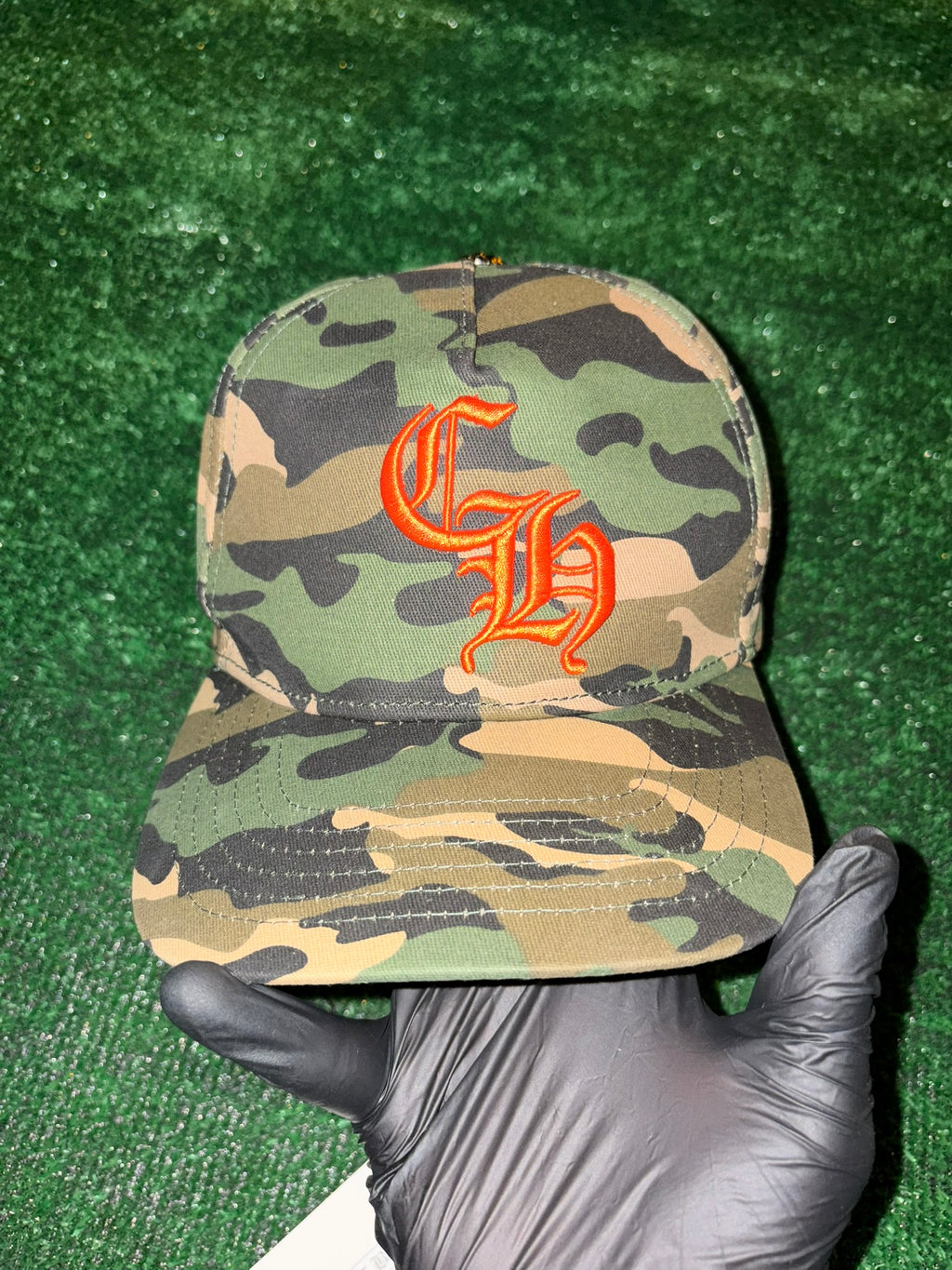 Gorra chrome hearts camuflaje
