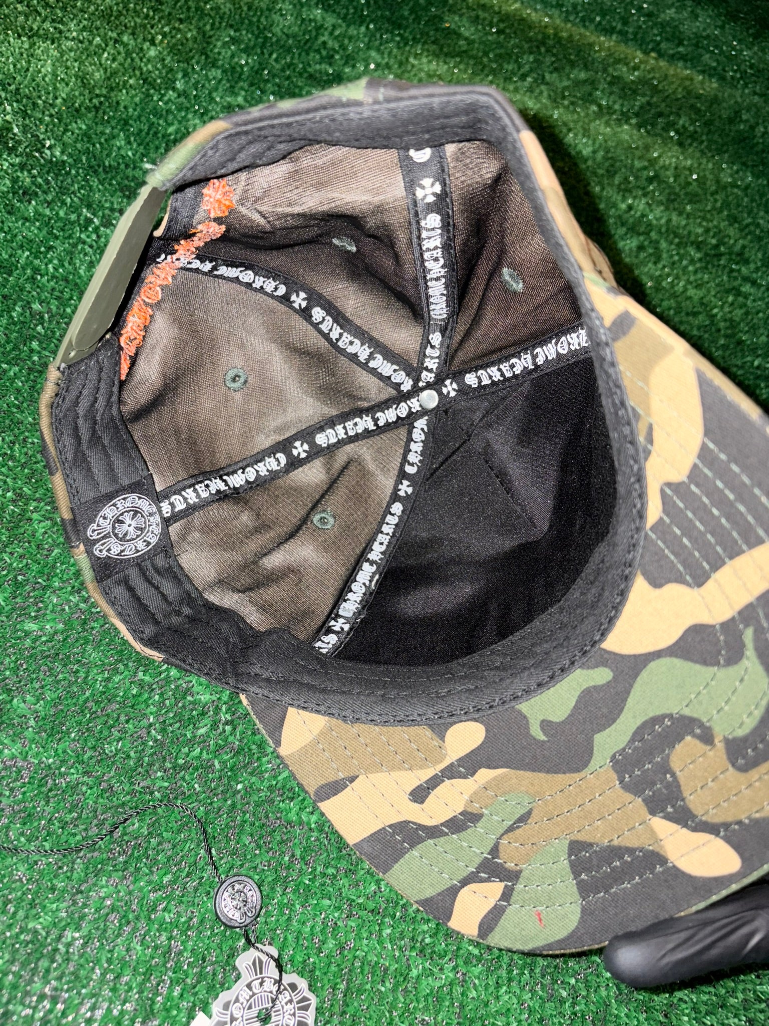 Gorra chrome hearts camuflaje